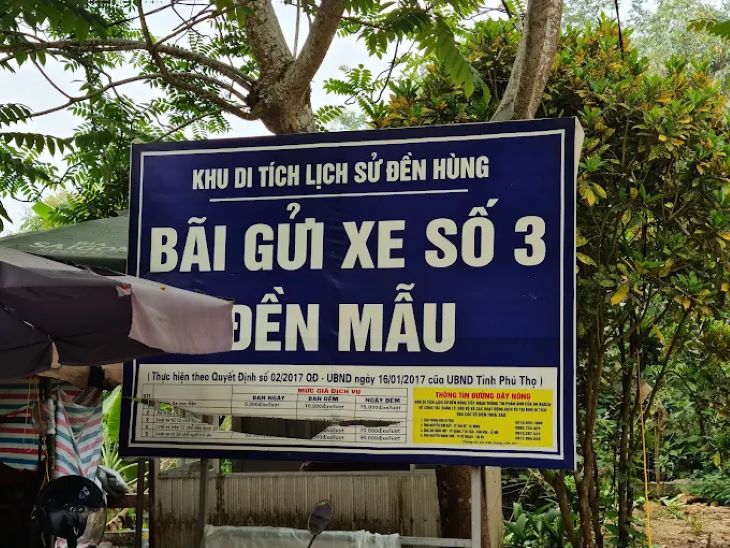 Danh sách 5 bãi gửi xe ở Đền Hùng: An toàn, giá tốt, dễ tìm nhất
