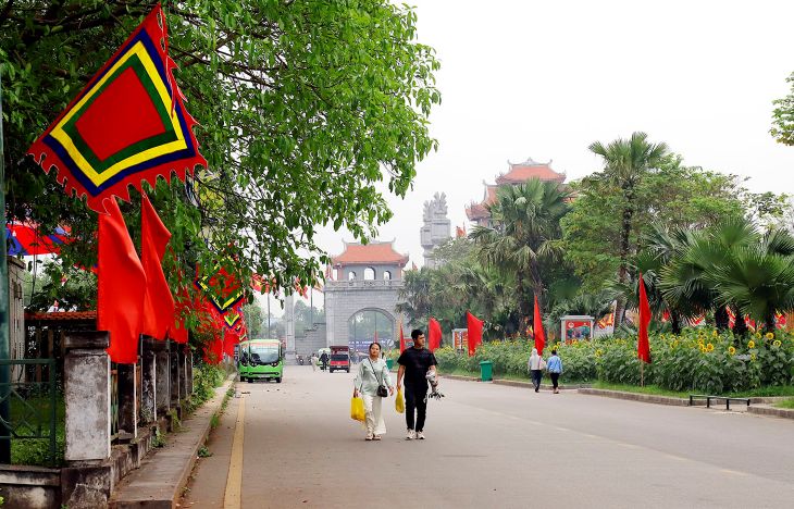 Đền Hùng khoác diện mạo mới, trang nghiêm, đẹp đẽ, sẵn sàng đón du khách về Giỗ Tổ 2026