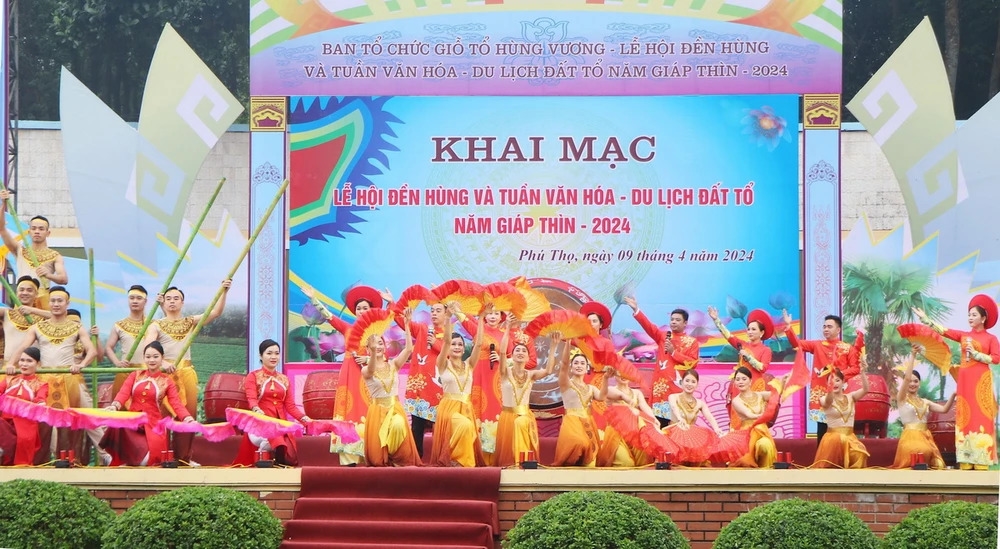 Giỗ Tổ Hùng Vương và Tuần Văn hóa – Du lịch Đất Tổ góp phần quảng bá di sản