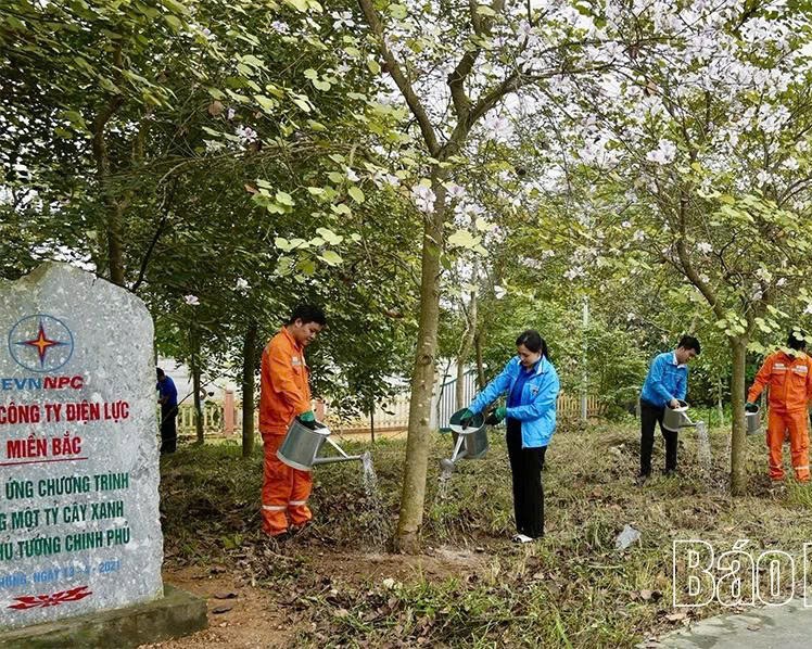 Hưởng ứng Tháng Thanh niên 2026: Tuổi trẻ ngành điện tỉnh Phú Thị lan tỏa sắc xanh vùng Đất Tổ