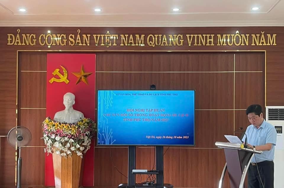 Phú Thọ tổ chức Hội nghị tập huấn chuyển đổi số trong hoạt động du lịch năm 2023