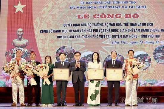 Phú Thọ tổ chức lễ công bố Bảo vật Quốc gia và Di sản văn hóa phi vật thể Quốc gia